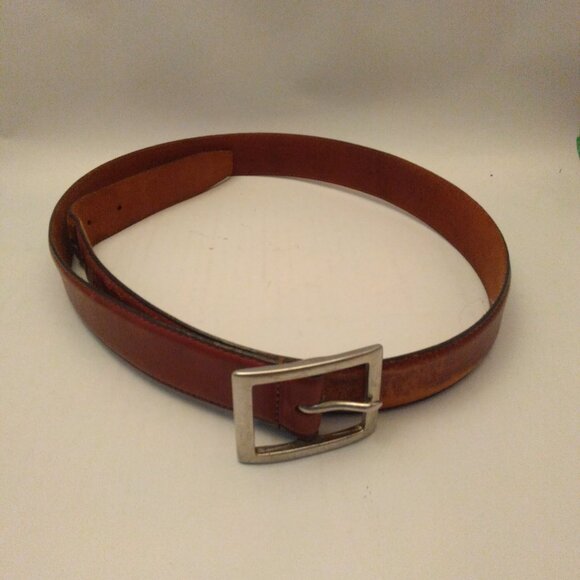 Vintage Eddie Bauer leather belt - Picture 1 of 3